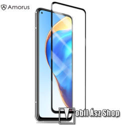 Amorus Xiaomi Mi 10T 5G, Mi 10T Pro 5G, Redmi K30S, AMORUS üvegfólia, Full glue, Full cover, 0, 33mm, 9H, Fekete
