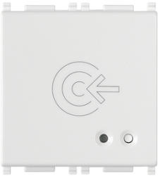 VIMAR Releu control-acces NFC/RFID conectat 2 Module Vimar Plana alb (VIM-14462)