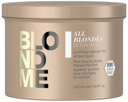 Schwarzkopf BLONDME All Blondes Detox detoxikáló és tisztító hajpakolás 500ml