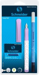 Schneider Set stilou SCHNEIDER Easy + 1 pic Corry + 6 rezerve cerneala/blister, bleumarin