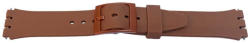  Curea silicon tip Swatch 17 mm maron -58626