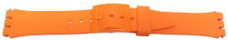  Curea silicon tip Swatch 17 mm portocalie -58629