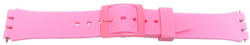  Curea silicon tip Swatch 17 mm roz -58631