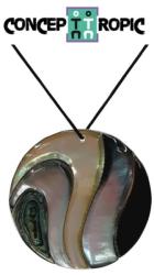  Pandantiv din Sidef Disc - 50 x 50 x 5 mm - 1 Buc