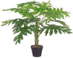 Bizzotto Planta artificiala Philodendron in ghiveci cu 12 frunze 90 h (0172434)