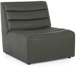 Bizzotto Fotoliu tapiterie piele ecologica verde inchis Magnus 76 cm x 89 cm x 79 h x 38 h1 (0748224)