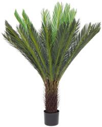 Bizzotto Palmier artificial Cycas cu 28 frunze in ghiveci 120 h (0172619) - decorer