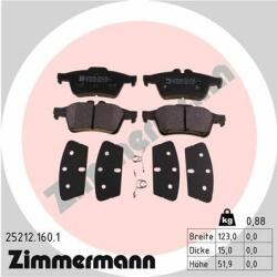 ZIMMERMANN set placute frana, frana disc ZIMMERMANN 25212.160. 1 - automobilus