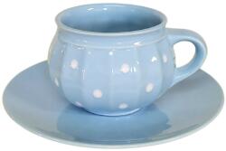 BögreManufaktúra Csupor bögre és reggeliző tányér pasztel kék (PkT016)