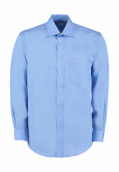 Kustom Kit Férfi hosszú ujjú Ing Kustom Kit Classic Fit Business Shirt S, Világos kék
