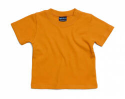 BabyBugz Bébi rövid ujjú póló BabyBugz Baby T-Shirt 6-12, Narancssárga