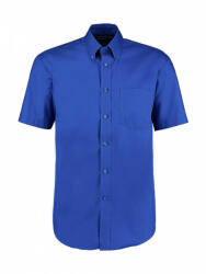 Kustom Kit Férfi rövid ujjú Ing Kustom Kit Classic Fit Premium Oxford Shirt SSL M, Királykék