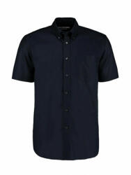 Kustom Kit Férfi rövid ujjú Ing Kustom Kit Classic Fit Workwear Oxford Shirt SSL S, French Sötétkék (navy)