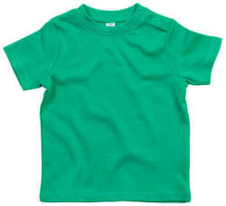 BabyBugz Bébi rövid ujjú póló BabyBugz Baby T-Shirt 0-3, Kelly zöld Organik