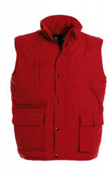 B and C Uniszex ujjatlan mellény B and C Bodywarmer Explorer 3XL, Piros