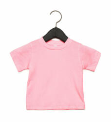 Bella Canvas Bébi rövid ujjú póló Bella Canvas Baby Jersey Short Sleeve Tee 3-6, Rózsaszín