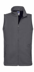 Russell Europe Férfi ujjatlan Softshell Russell Europe Men's Smart Softshell Gilet XS, Konvoj szürke