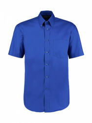 Kustom Kit Férfi rövid ujjú Ing Kustom Kit Classic Fit Premium Oxford Shirt SSL L, Királykék