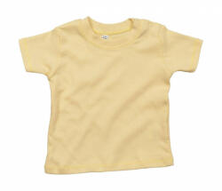 BabyBugz Bébi rövid ujjú póló BabyBugz Baby T-Shirt 0-3, Soft Sárga