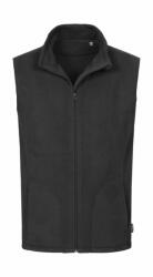 Stedman Férfi ujjatlan mellény Stedman Fleece Vest S, Szürke acél