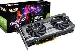 Inno3D GeForce RTX 3060 Twin X2 OC 12GB GDDR6 192bit (N30602-12D6X-11902120) Videokártya