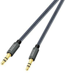 hoco. Аудио кабел Hoco UPA03 Noble sound series AUX audio cable 3.5 - Сив