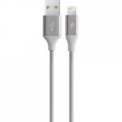 Ttec Кабел AlumiCable Lightning USB Charge / Data Cable - Сребрист