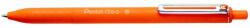 Pentel Golyóstoll nyomógombos 0, 35mm, Pentel iZee, írásszín narancssárga (BX467-F) - tonerpiac