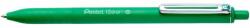 Pentel Golyóstoll nyomógombos 0, 35mm, Pentel iZee, írásszín zöld (BX467-D) - tonerpiac