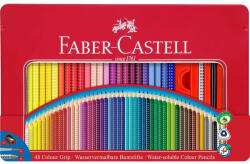 Faber-Castell Creioane Colorate Faber-Castell Grip 2001, 48 Culori, Cutie Metal (FC112448)