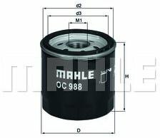 MAHLE Filtru ulei MAHLE OC 988 (OC 988) - automobilus