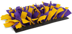 bunnyNature bunnyInteractive Snufflemat Felt (purple/yellow) 15x28cm