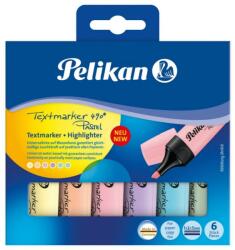 Pelikan Textmarker Pelikan Pastel set 6 culori (817325)