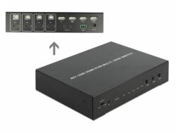 Delock Multiview Switch KVM 4 x HDMI cu USB 2.0, Delock 11488 (11488)