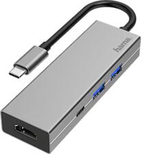 Hama USB 3.1 Type-C HUB, 2x USB, 1x Type-C, 1x HDMI (200107) (200107)