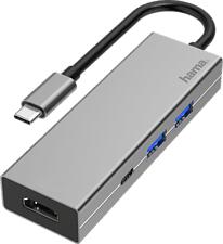 Hama USB 3.1 Type-C HUB, 2x USB, 1x Type-C, HDMI (200107) (200107)