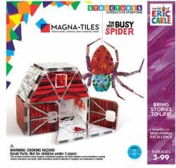 CreateOn Paianjenul cel harnic, Eric Carle, Magna-Tiles Structures (VBS200101)