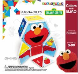 CreateOn Invata culorile cu Elmo, Magna-Tiles Structures (SSELMO200518)