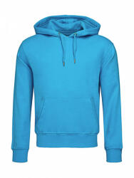 Stedman Férfi kapucnis hosszú ujjú pulóver Stedman Unisex Sweat Hoodie Select M, Hawaii kék