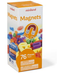 Miniland Set 66 litere mici magnetice - Miniland (ML45313) - piciulica