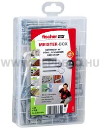 Fischer Meister-Box UX dübel készlet csavarral 118 részes (513894F)