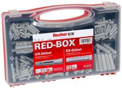 Fischer Red-Box SX/UX 5/6/8/10 dübel készlet 290 darabos (40991F)