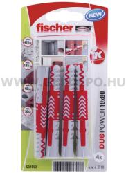 Fischer DUOPOWER műanyag dübel 10x80 K (537652F)