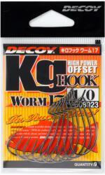 Decoy Carlige offset DECOY WORM 17 Kg Hook, Nr. 2/0, NS Black, 8 buc. /plic (808030)