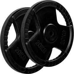 MOVIT Súlytárcsa súlyzóhoz PRO 2x 20 kg öntöttvas (20040713) - kokiskashop Súlytárcsa