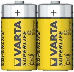 VARTA 2014 - 2 buc Baterie zinc carbon SUPERLIFE C 1, 5V (VA0024) Baterii de unica folosinta