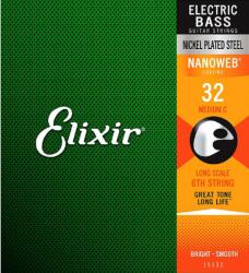 Elixir Nanoweb El Bass 6'th String Single 32 - Coarda Chitara Bass (3313215332)