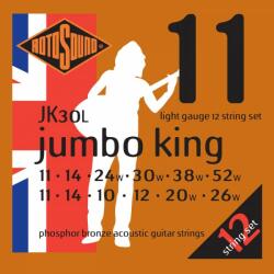 Rotosound Jumbo King JK30L - Set 12 Corzi Chitara Acustica 11-52 (JK30L)