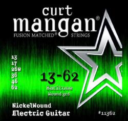 Curt Mangan Nickel Wound 13-62 - Set Corzi Chitara Electrica Bariton (11362)