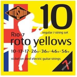 Rotosound Roto Yellows 7 String R10-7 - Set Corzi Chitara Electrica 10-56 (R10-7)